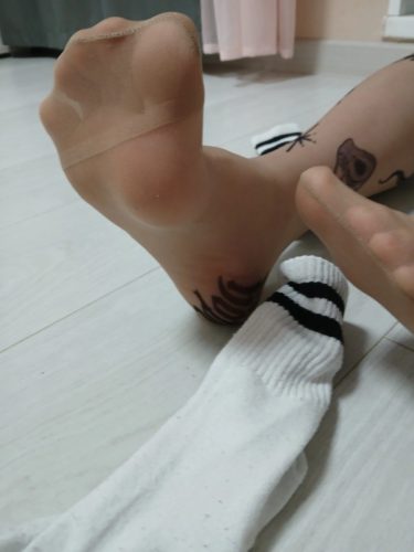 Красивый футфетиш с Лисичкой